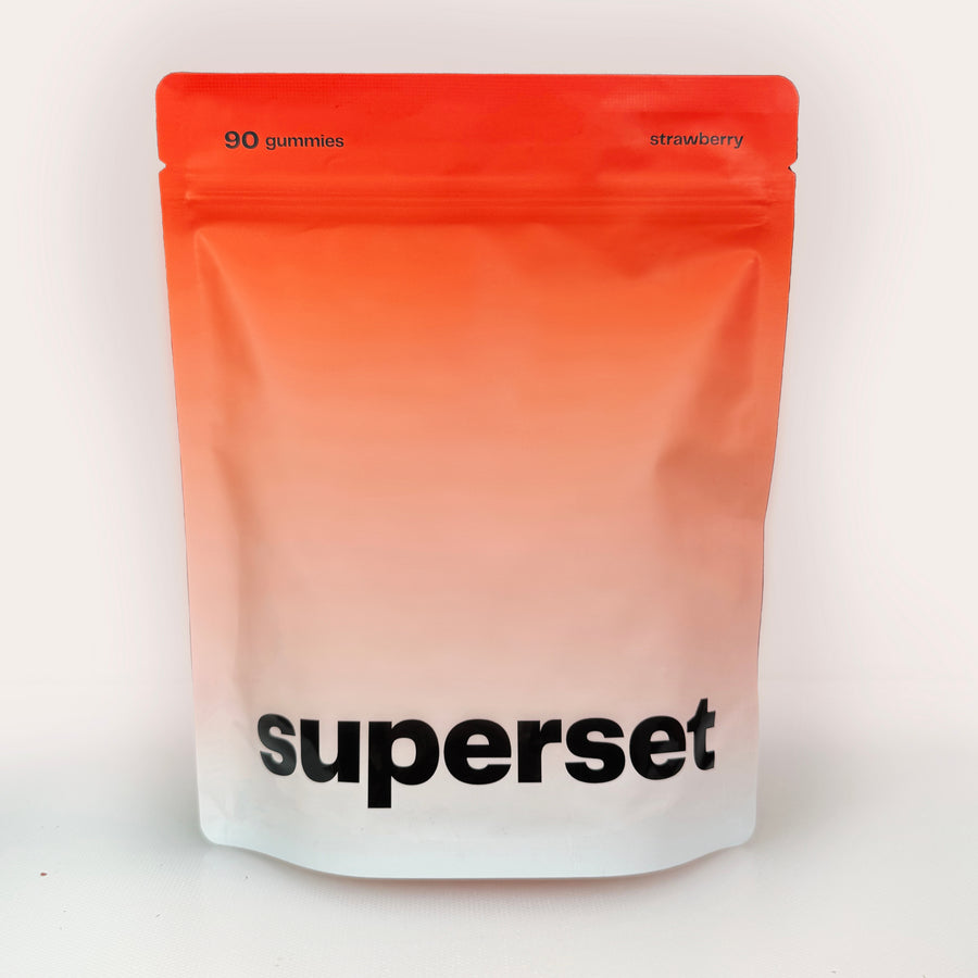 Superset Creatine Monohydrate Gummies - Strawberry